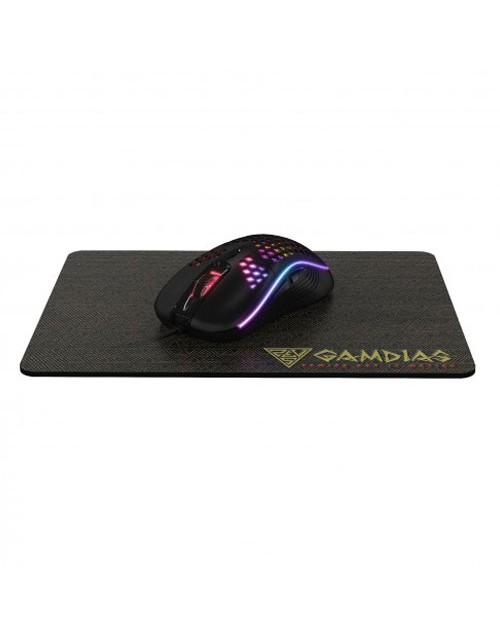 Gamdias Zeus M4 RGB Gaming Mouse With Gaming Mouse Mat Combo